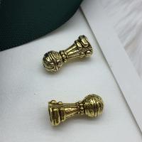 Zink Alloy Smycken Pärlor, antik guldfärg pläterade, DIY, 8x16mm, 200PC/Lot, Säljs av Lot