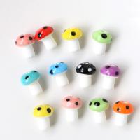 Lampwork Beads, mushroom, DIY, more colors for choice, 9x12mm, Sold By PC
