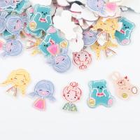 Mobile Phone DIY Decoration, Resin, random style & different styles for choice & mixed, 10PCs/Bag, Sold By Bag