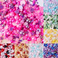 Mobile Phone DIY Decoration, ABS Plastic, stoving varnish, mixed, more colors for choice, 3-10mm, 10G/Bag, Sold By Bag