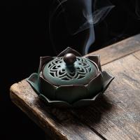 Porcelain Incense Burner, handmade, for home and office & durable & different styles for choice, more colors for choice, Sold By PC
