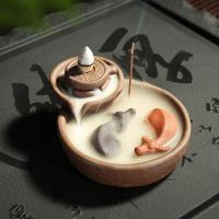 Porcelán visszaáramlás füstölő Burner, kézi, otthoni és irodai használatra & Fenntartható & multifunkcionális & különböző stílusokat a választás, Által értékesített PC