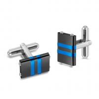 Cufflinks, 316L Stainless Steel, polished, fashion jewelry & for man, more colors for choice, 12x16mm, Sold By Pair