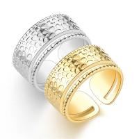 Titantium Steel δάχτυλο του δακτυλίου, Titanium Steel, κοσμήματα μόδας & για άνδρες και γυναίκες & ρυθμιζόμενο, περισσότερα χρώματα για την επιλογή, 10x1.50mm, Sold Με PC