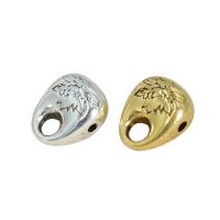 Zinc Alloy Bail Beads plated DIY nickel lead & cadmium free Approx 1.5mm Sold By Bag