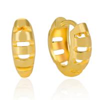 Boucles d'oreilles en laiton zircon cubique pavent, Placage, styles différents pour le choix & pavé de micro zircon & pour femme & creux, plus de couleurs à choisir, Vendu par paire