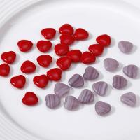 Perles murano faites à la main , chalumeau, coeur, DIY & styles différents pour le choix, 10mm, Vendu par PC