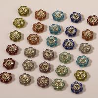 Perles acryliques antiques, Acrylique, Fleur de prunier, vernis au four, DIY, plus de couleurs à choisir, 12mm, 10PC/sac, Vendu par sac