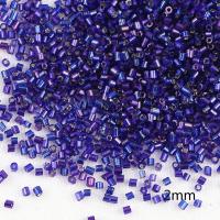Mixed Glass Seed Beads Glass Beads stoving varnish & DIY purple nickel lead & cadmium free Sold By Bag
