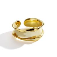 Sterling Silver Κοσμήματα δάχτυλο του δακτυλίου, 925 Sterling Silver, επιχρυσωμένο, Ρυθμιζόμενο & για τη γυναίκα, περισσότερα χρώματα για την επιλογή, Sold Με PC