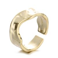 Sterling Silver Jewelry Finger Ring, 925 argento sterlina, placcato color oro, Regolabile & per la donna, Misura:14, Venduto da PC