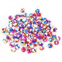 Polimero-Clay-Beads, argilla polimero, Cerchio, DIY, nessuno, 8mm, Appross. 50PC/borsa, Venduto da borsa