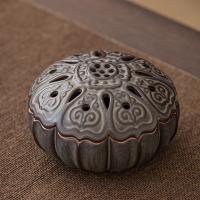 Traditional Ceramic Inserted Burner Incense Seat, Porcelain, handmade, for home and office & durable, 96x55mm, Sold By PC