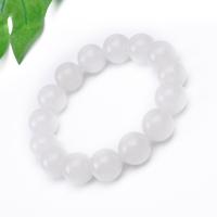 White Agate Bracelet fashion jewelry & Unisex Length Approx 7.48 Inch Sold By PC