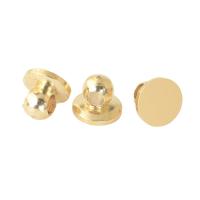 Brass End Cap polished DIY golden nickel lead & cadmium free Sold By Bag