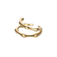 925 prata esterlina Cuff Ring Finger, banhado, Ajustável & para mulher, Mais cores pare escolha, tamanho:14, vendido por PC