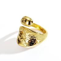 925 prata esterlina Cuff Ring Finger, banhado, Ajustável & para mulher, Mais cores pare escolha, tamanho:10, vendido por PC