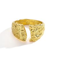 925 prata esterlina Cuff Ring Finger, banhado, Ajustável & para mulher, Mais cores pare escolha, tamanho:12, vendido por PC