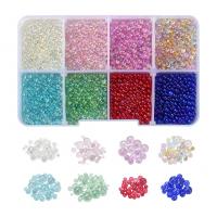 3D Nail Art Decoration, Glass Beads, with Plastic Box, DIY, mixed colors, nickel, lead & cadmium free, 105x66x23mm, Sold By Box