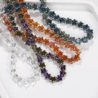 Perles murano plaquées, chalumeau, étoile, DIY, plus de couleurs à choisir, 8mm, Environ 80PC/brin, Vendu par brin