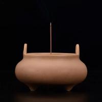 Traditional Ceramic Inserted Burner Incense Seat, Porcelain, half handmade, for home and office & durable, more colors for choice, 115x75mm, Sold By PC