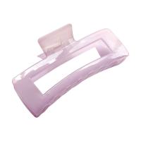 Hair Claw Clips, PC Plastic, handmade, fashion jewelry & for woman, more colors for choice, 126x64mm, Sold By PC