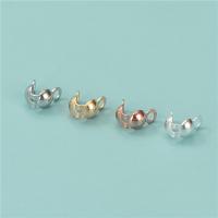 925 Sterling Silver Bead Tips plated DIY Sold By PC