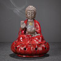 Porcelain Incense Burner, half handmade, for home and office & durable, more colors for choice, 115x145mm, Sold By PC
