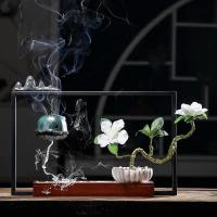 porcelaine Brûleur suspendu d’encens, fait à la main, pour la maison et le bureau & durable & styles différents pour le choix, Vendu par PC