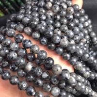 Perles en labradorite, Rond, poli, DIY & normes différentes pour le choix, couleurs mélangées, Vendu par Environ 15 pouce brin