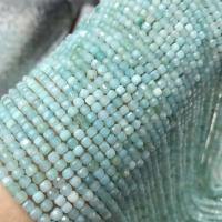 Amazonit Perlen, poliert, DIY & verschiedene Größen vorhanden, himmelblau, verkauft per ca. 15 ZollInch Strang