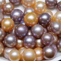 Cultured Round Freshwater Pearl Beads, DIY & different size for choice, more colors for choice, Sold By PC