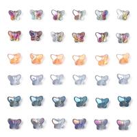 Krystalperler, Krystal, Butterfly, du kan DIY, flere farver til valg, 7.50x10mm, 20pc'er/Bag, Solgt af Bag