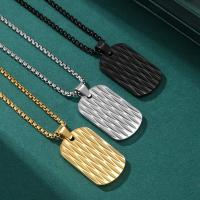 Stainless Steel Jewelry Necklace 316L Stainless Steel polished fashion jewelry & for man Length Approx 23.62 Inch Sold By PC