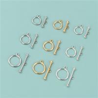925 Sterling Silver Toggle Clasp plated DIY Sold By Set