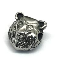 Stainless Steel Beads 304 Stainless Steel Bear DIY original color Sold By PC