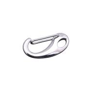 316 Stainless Steel Snap Hook Clasp DIY original color Sold By PC