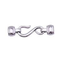 316 Stainless Steel S-shape Hook, DIY & different size for choice, original color, 48mm, Inner Diameter:Approx 8x4.2mm, Sold By PC