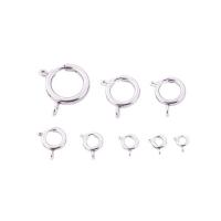 Stainless Steel Spring Ring Clasp, 316 Stainless Steel, DIY & different size for choice, original color, Sold By PC