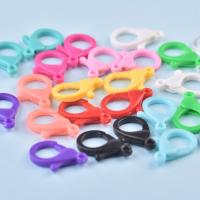 Plastic Lobster Clasp, epoxy gel, DIY, more colors for choice, 25mm, Sold By PC