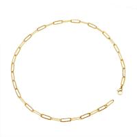 Titanium Steel Necklace, Vacuum Ion Plating, different styles for choice & for woman, more colors for choice, 10mm, Length:Approx 39 cm, Sold By PC