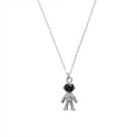 Titanium Steel Necklace, Astronaut, different size for choice & for woman, more colors for choice, Length:Approx 60 cm, Sold By PC