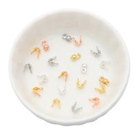 Pointes de perle en laiton , Placage, DIY, plus de couleurs à choisir, protéger l'environnement, sans nickel, plomb et cadmium, 3x6mm, 10PC/sac, Vendu par sac