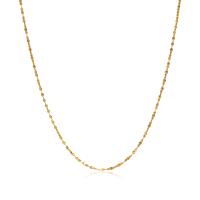 Edelstahl Schmuck Halskette, 304 Edelstahl, mit Verlängerungskettchen von 1.97inch, Modeschmuck & für Frau, keine, 1mm, Länge:ca. 17.72 ZollInch, verkauft von PC