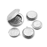 Pingentes de Medalhão de liga de zinco, Aço inoxidável 304, DIY & Vario tipos a sua escolha, cor original, vendido por PC