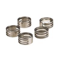 304 Stainless Steel Jump Ring Tool Finger Ring ring shape Galvanic plating durable & Unisex 21mm Sold By PC
