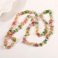 Crystal Beads, Chips, DIY, mixed colors, 5-8mm, Sold Per 31.5 Inch Strand