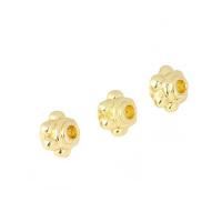 Tibetan Style Spacer Beads, Lantern, 18K gold plated, DIY, golden, nickel, lead & cadmium free, 5x4mm, Hole:Approx 1.4mm, 50PCs/Bag, Sold By Bag