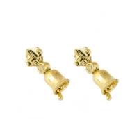 Zinc Alloy Pendants gold color plated DIY golden nickel lead & cadmium free Approx 3mm Sold By Bag