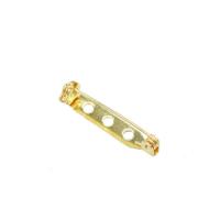 Brass Safety Pin DIY original color nickel lead & cadmium free Sold By PC